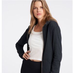 Aviator Nation Bolt Zip Hoodie size L